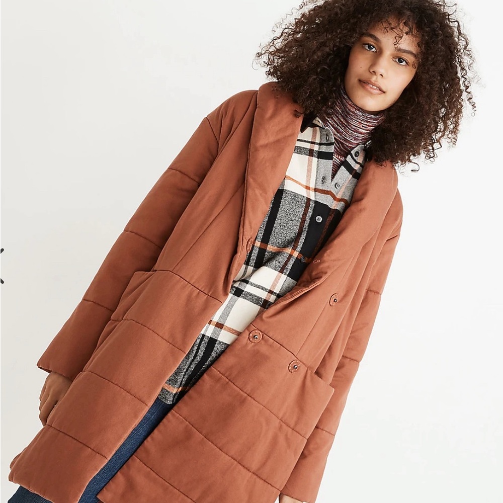 Dumont Quilted Coat Madewell